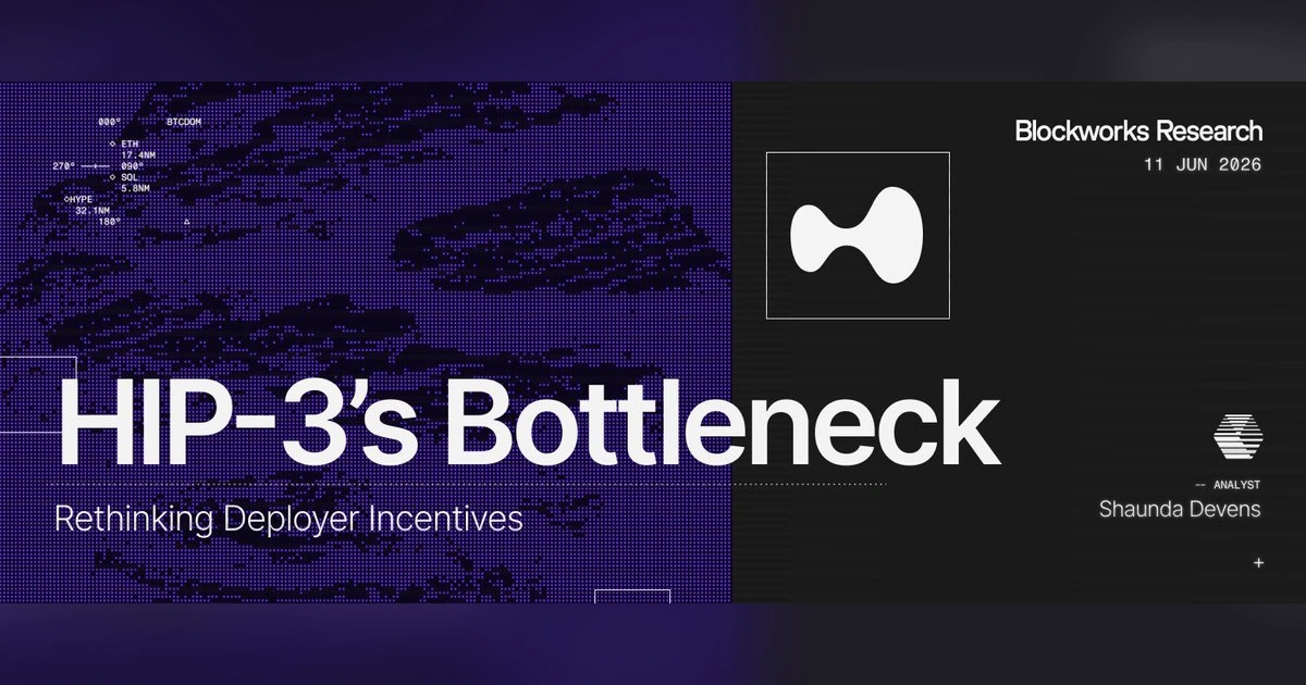 Addressing Hyperliquid's HIP-3 Deployer Bottleneck