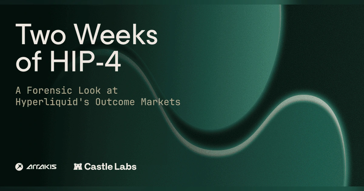Two Weeks of HIP-4: A Forensic Look at Hyperliquid's Outcome Markets